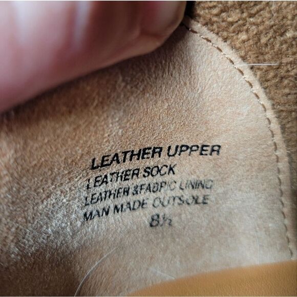 Seychelles Leather Floodplain Sand Suede Leather Ankle Booties Women's Size 8 - Picture 13 of 16